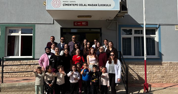 Sarıgöl'de Üniversiteli Gençlerden Anlamlı Ziyaret: Minik Kalplere Dokundular