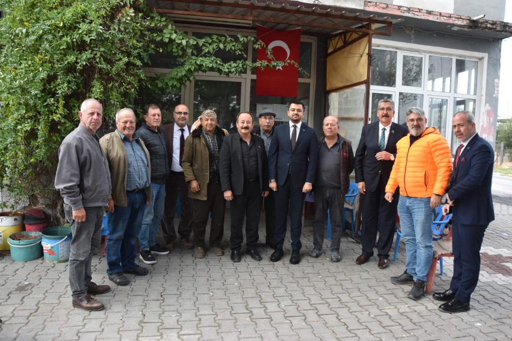 Anahtar Partili Şakircan Dinç Zeytinliova’da Üreticileri Dinledi: "Yüzü Gülen Yok!"