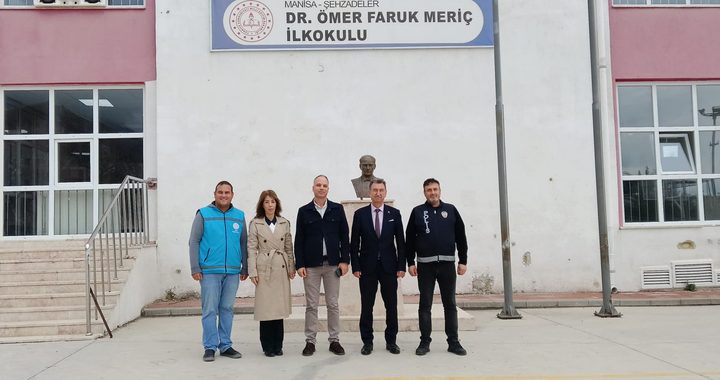 Metin Gençay'dan Dr. Ömer Faruk Meriç İlkokulu'na Ziyaret: Eğitim Faaliyetleri İncelendi
