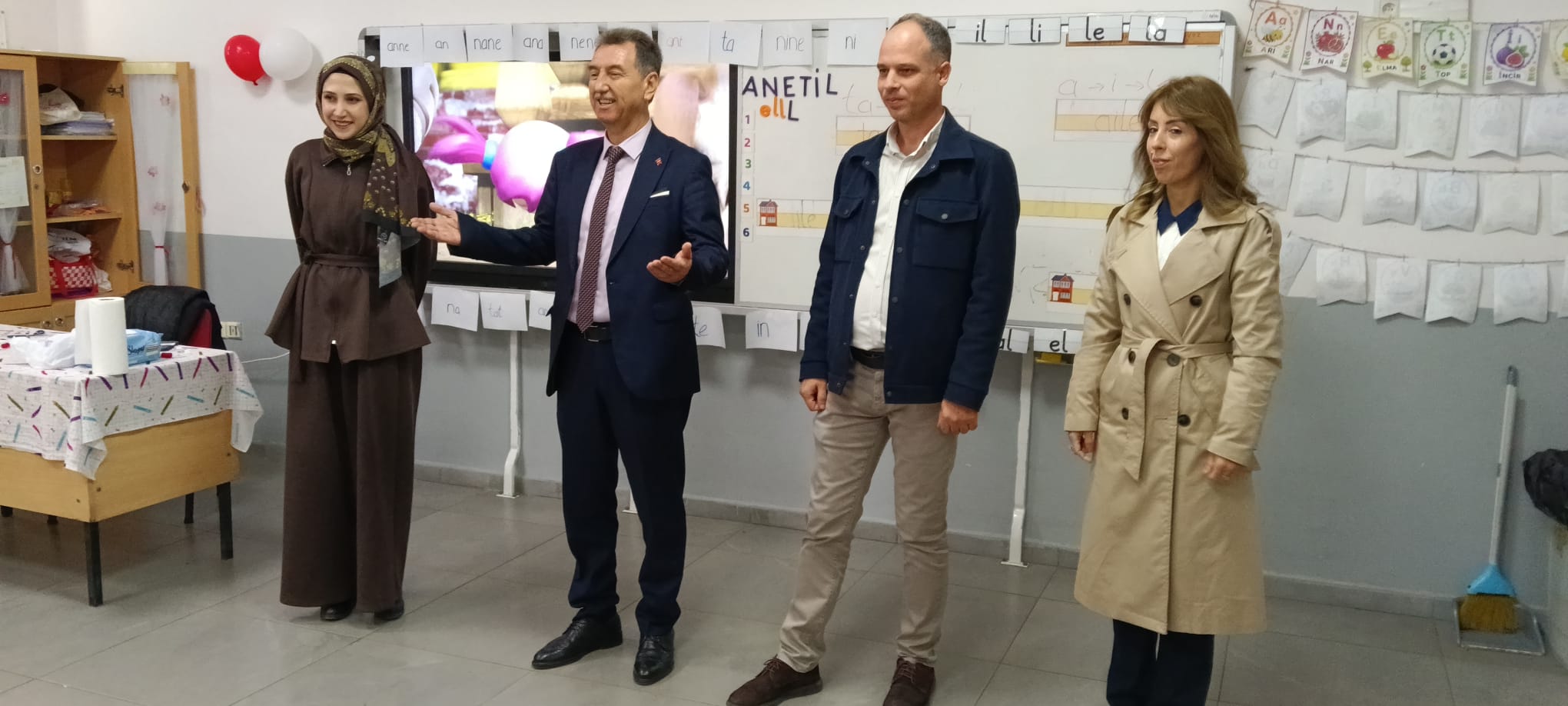 Metin Gençay'dan Dr. Ömer Faruk Meriç İlkokulu'na Ziyaret: Eğitim Faaliyetleri İncelendi